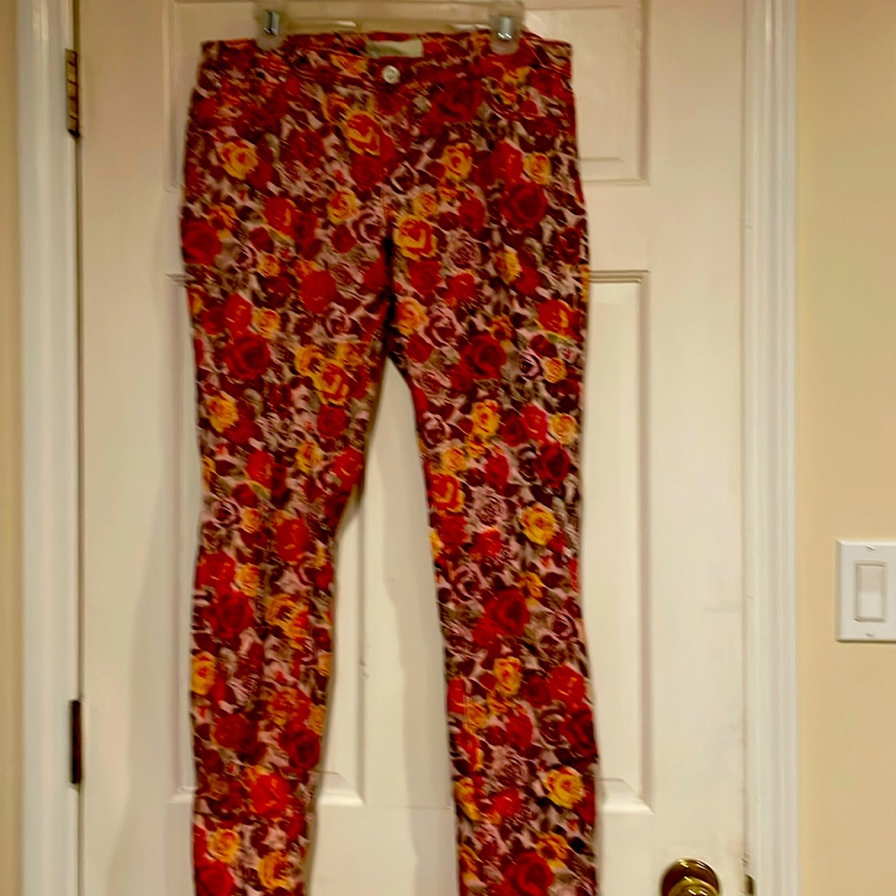 Almost Famous Floral Print Jeans